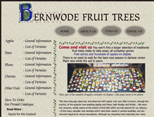 Tablet Screenshot of bernwodeplants.co.uk